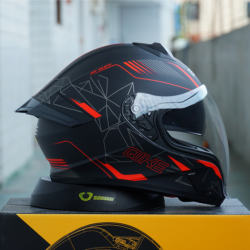 Full Face Motorcycle Helmet With Bluetooth - Cascos De motocicleta De cara completa,