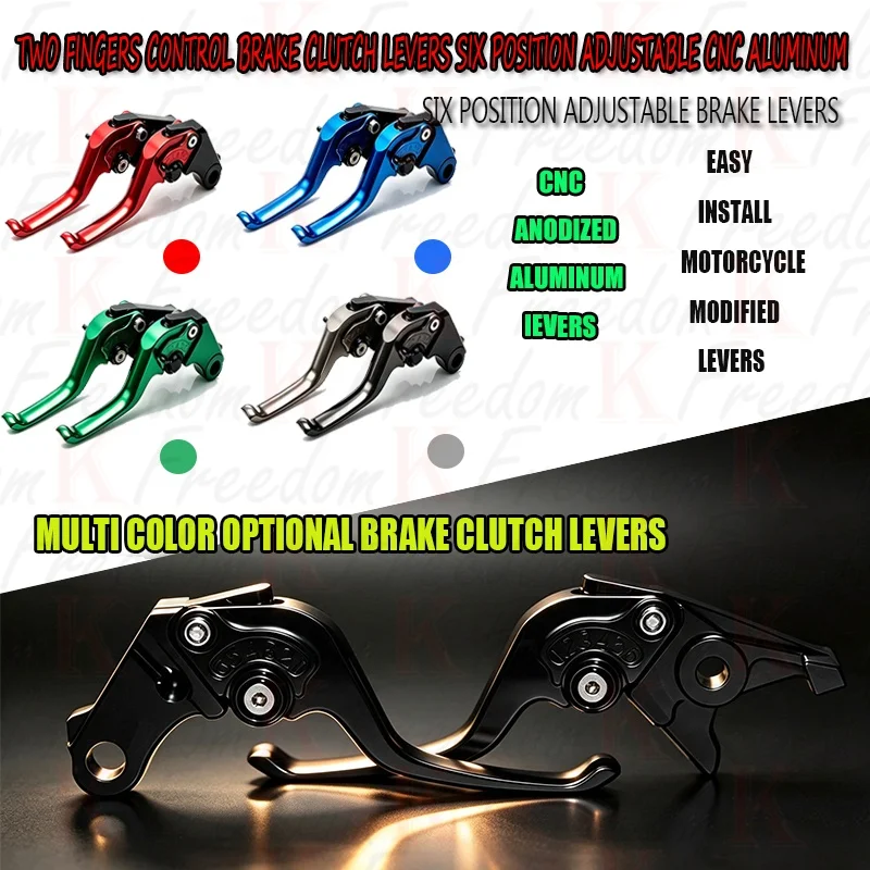 Para DL650 XT V-strom 250 650  - Cnc Aluminum Adjustable Brake Clutch Levers reseña y precio