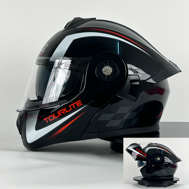 Casco de motocicleta para homb - Full Face Motorcycle Helmet With Bluetooth reseña y precio