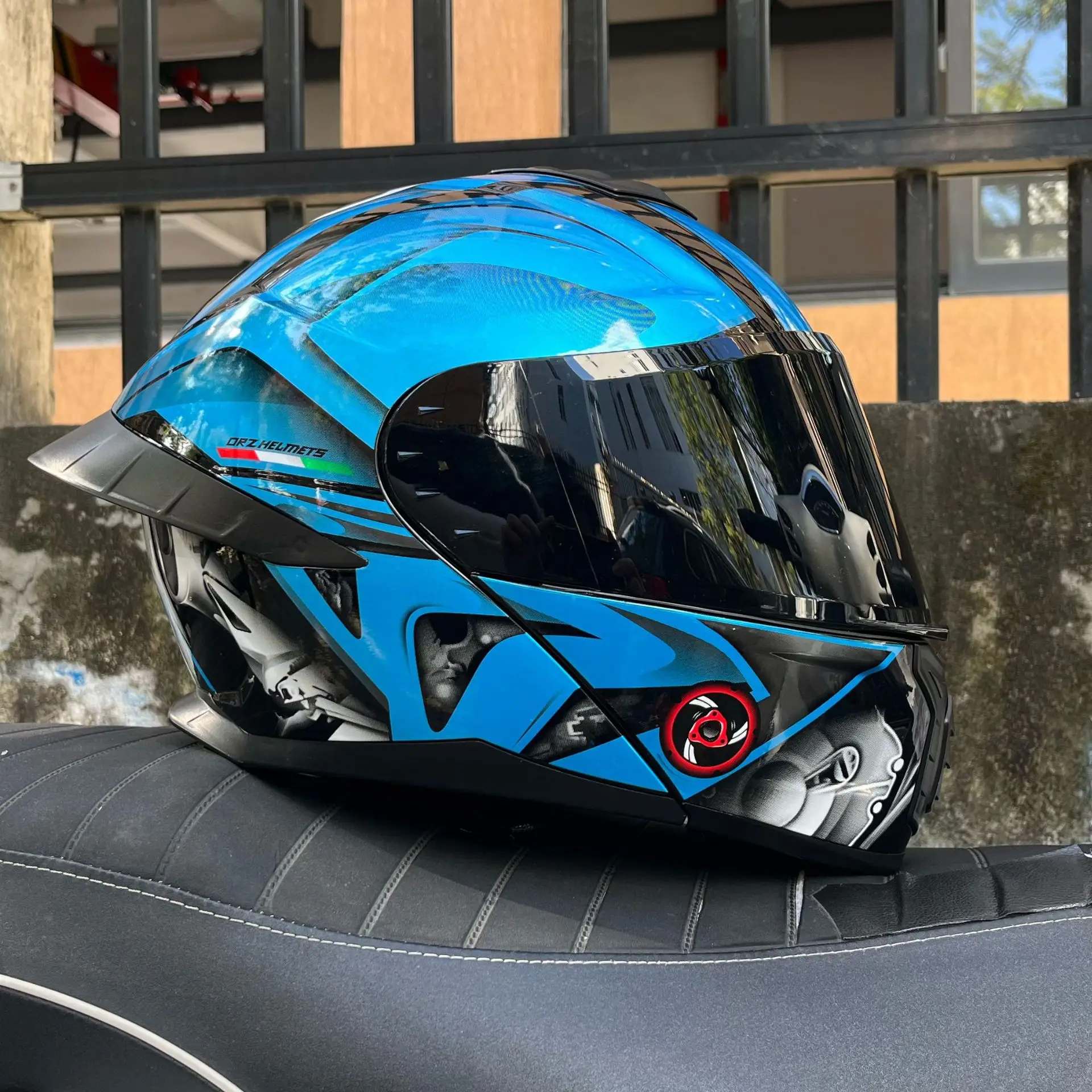 Casco de Motocicleta con Certi - Full Face Motorcycle Helmet With Bluetooth reseña y precio