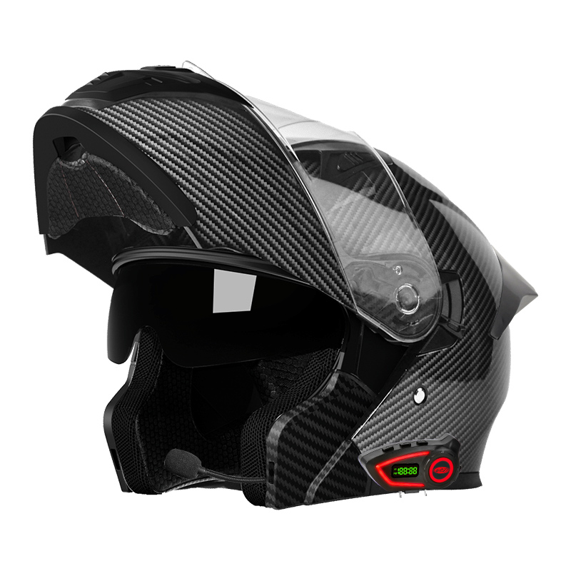Cascos de Motocicleta de Mater - Full Face Motorcycle Helmet With Bluetooth reseña y precio