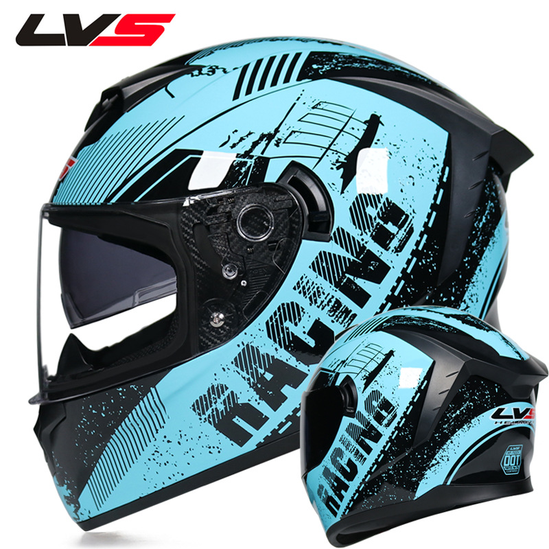 Casco de Motocicleta LVS Integ - Full Face Motorcycle Helmet With Bluetooth reseña y precio